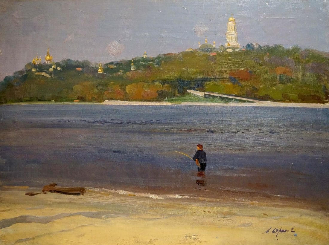 Oil painting Kiev-Pechersk Lavra Strelov Arkady Efimovich: Title: Oil painting Kiev-Pechersk Lavra Strelov Arkady Efimovich Description: NoVerne 226 *** ABOUT THIS PAINTING *** * TITLE: "Kiev-Pechersk Lavra" * ARTISTS: Strelov Arkady Efimovich * SIZE: 60x80 c