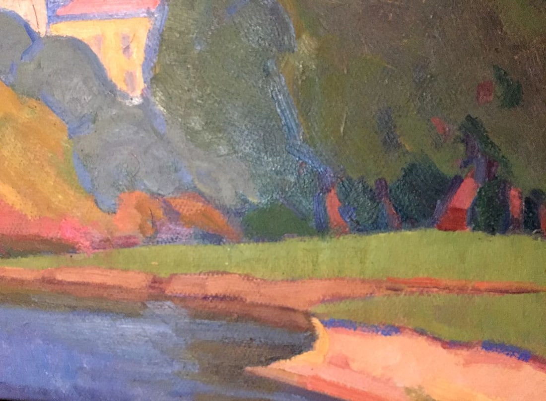 Oil painting In the countryside Khrustalenko Nikolay Aleksandrovich - 4