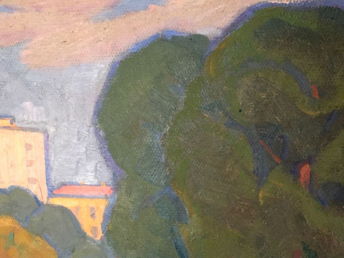 Oil painting In the countryside Khrustalenko Nikolay Aleksandrovich - 5