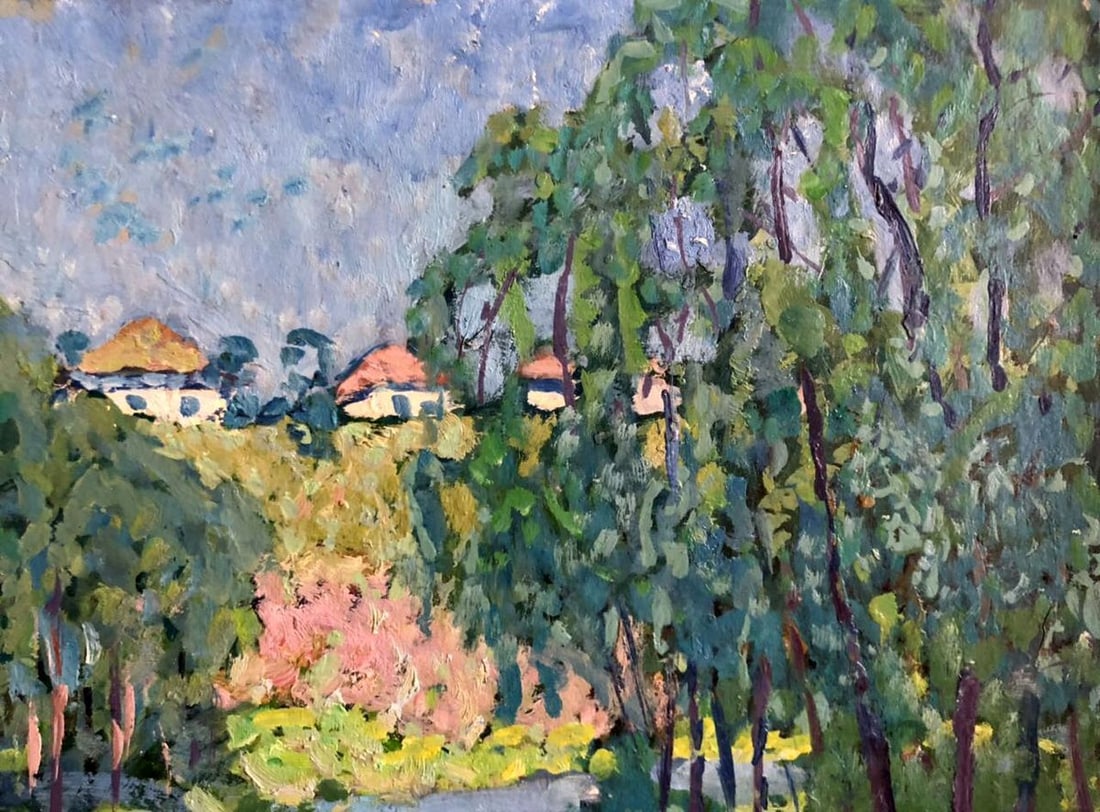 Oil painting Sunny weather Kolosovsky Georgiy Sergeevich - 2