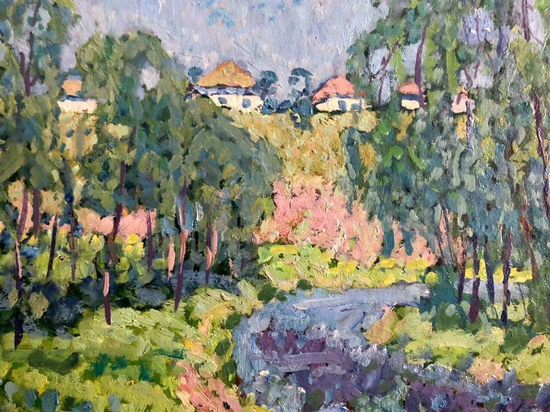 Oil painting Sunny weather Kolosovsky Georgiy Sergeevich - 4