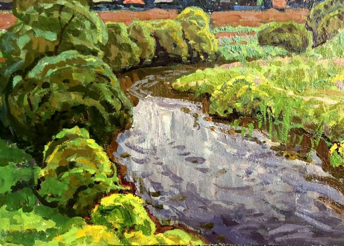 Oil painting Hay rates Grigory Savelievich Ruban - 3
