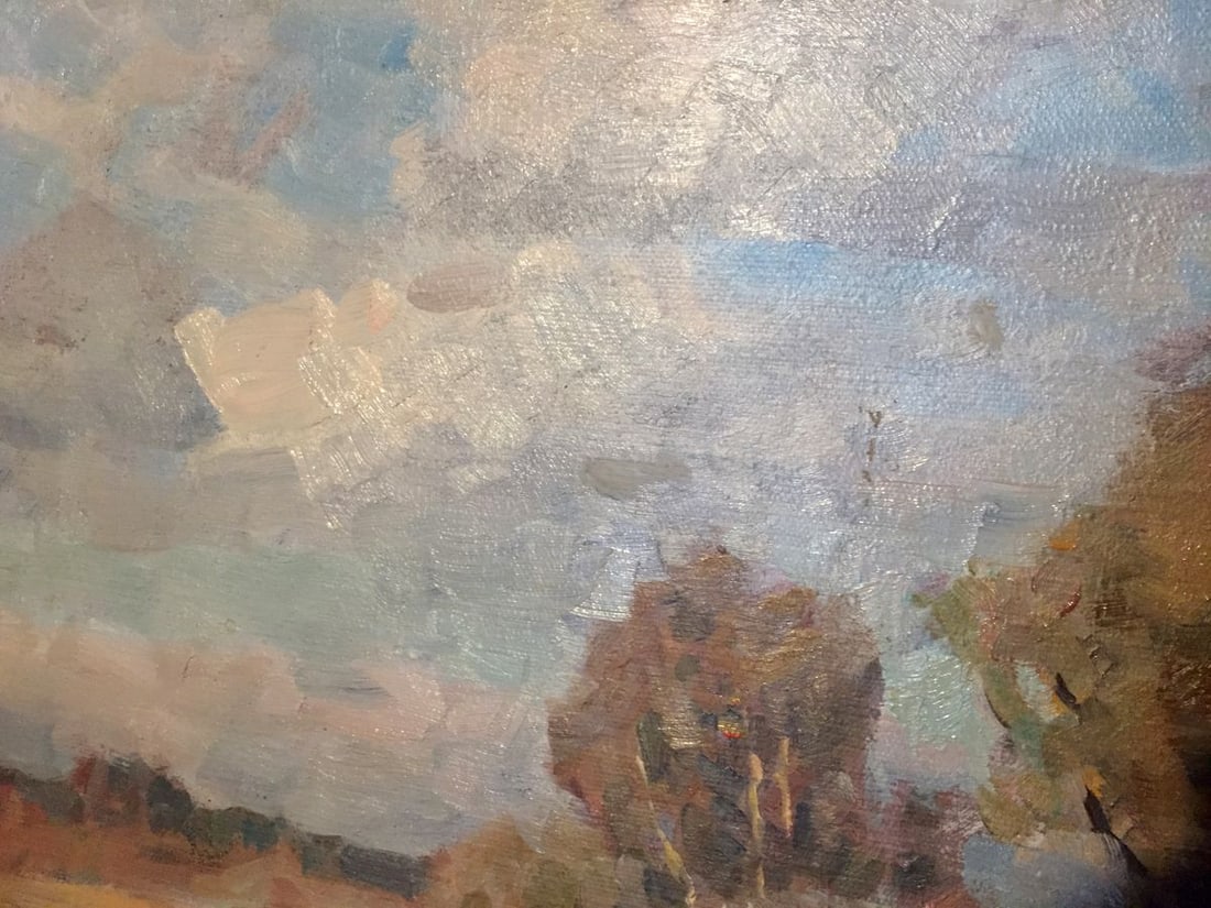 Oil painting Woodlands Boris Naumovich Rapoport - 2