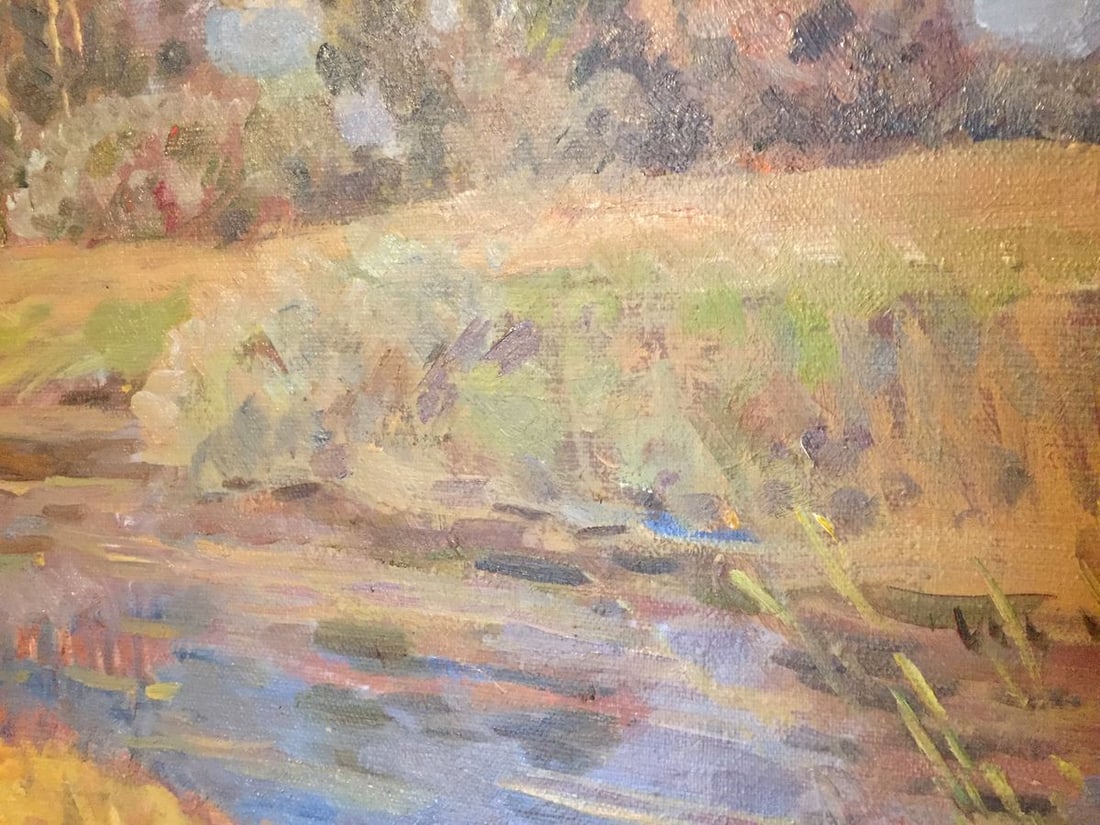 Oil painting Woodlands Boris Naumovich Rapoport - 4