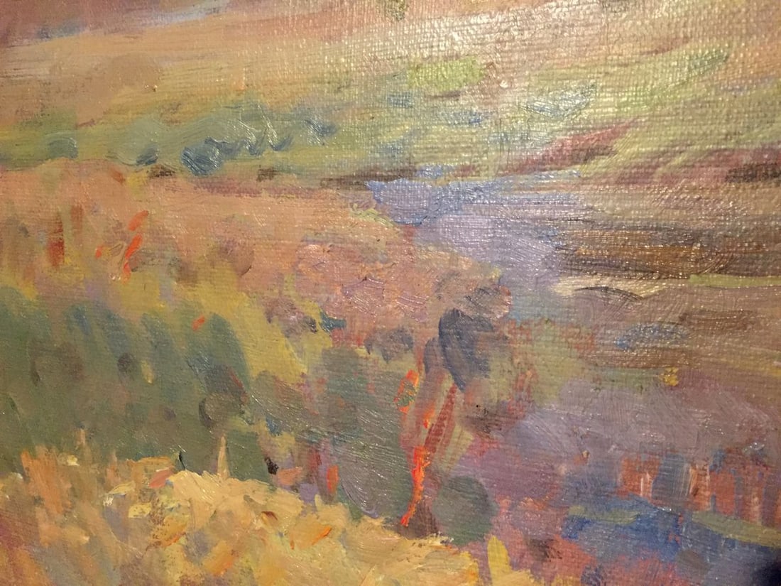 Oil painting Woodlands Boris Naumovich Rapoport - 5