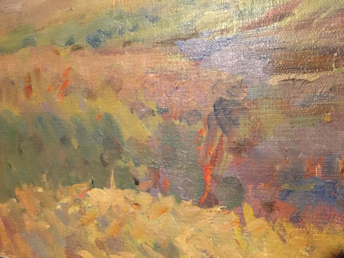Oil painting Woodlands Boris Naumovich Rapoport - 6