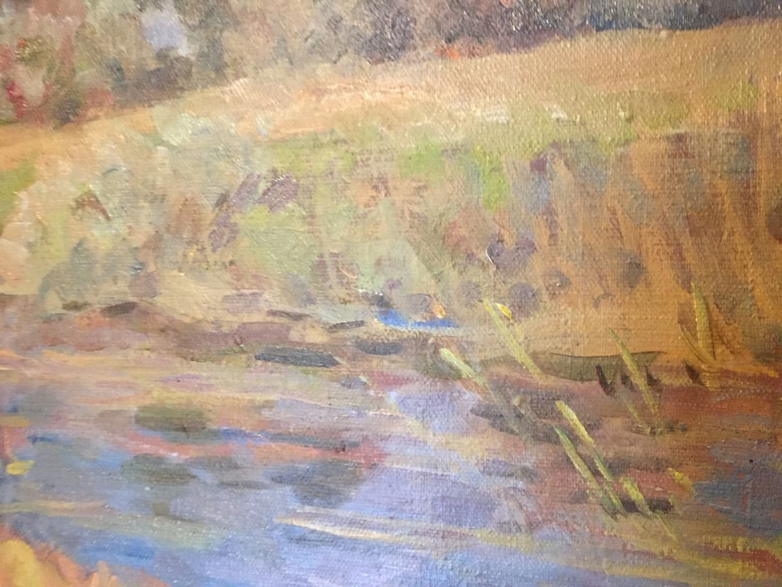 Oil painting Woodlands Boris Naumovich Rapoport - 7