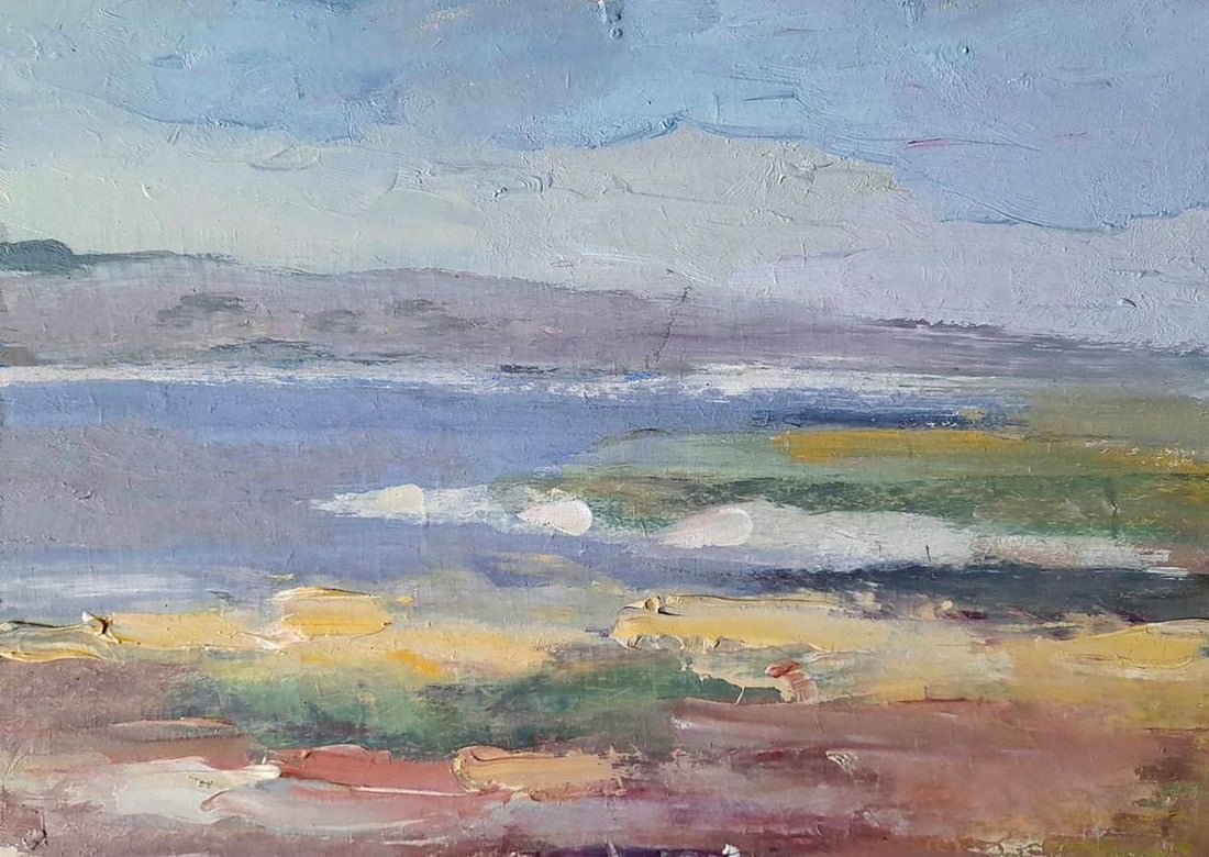 Oil painting Spring day Kovalenko Ivan Mikhailovich: Title: Oil painting Spring day Kovalenko Ivan Mikhailovich Description: NoKoval 160 *** ABOUT THIS PAINTING *** * TITLE: "Spring day" * ARTISTS: Kovalenko Ivan Mikhailovich * SIZE: 19x27