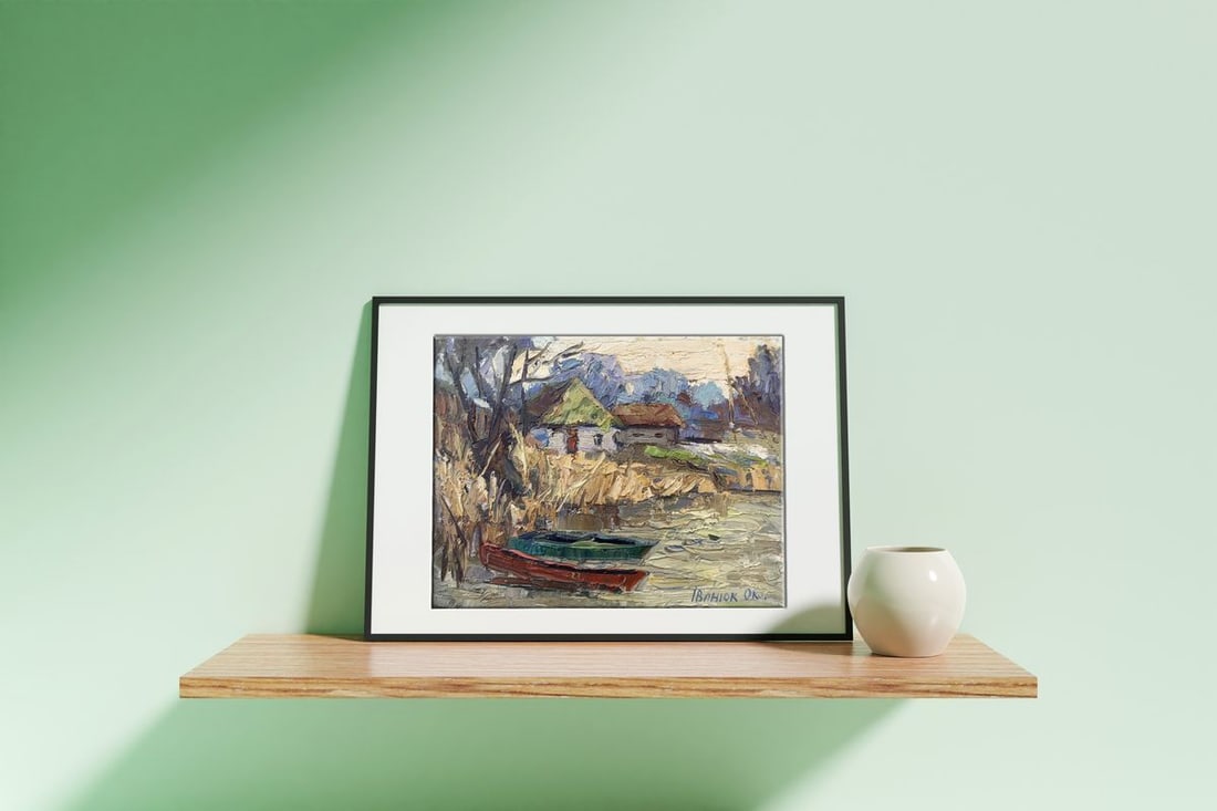 Oil painting Spring Kalenyuk Oksana - 3