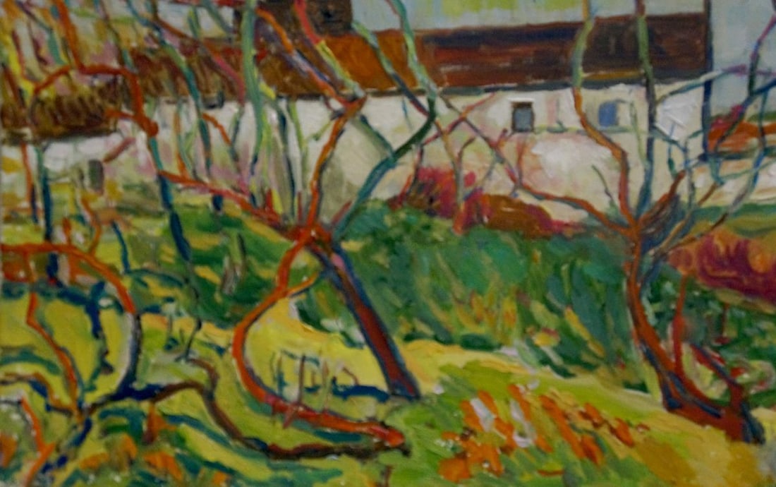 Oil painting Natural landscape - 2