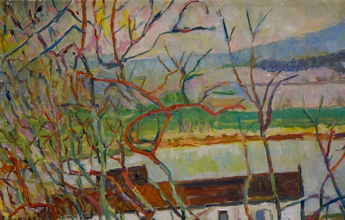 Oil painting Natural landscape - 3