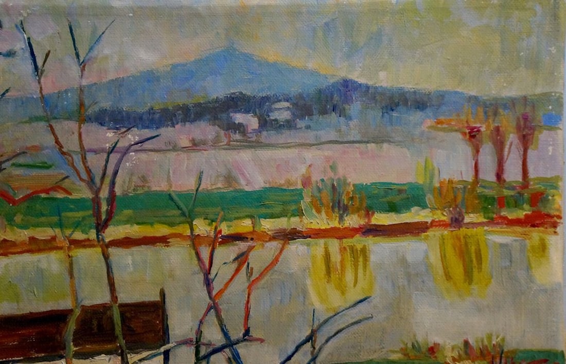 Oil painting Natural landscape - 4