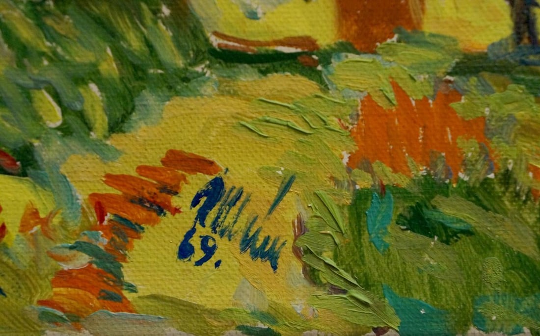 Oil painting Natural landscape - 6