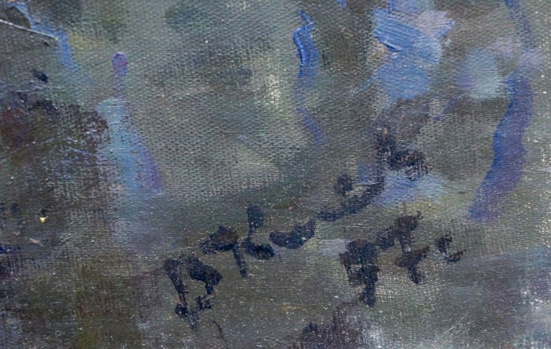 Oil painting River landscape Kisil Grigory Alekseevich - 6