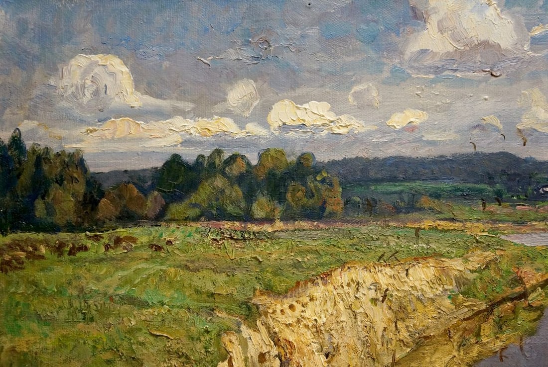 Oil painting Landscape Zvyagintsev Rostislav Mikhailovich - 3