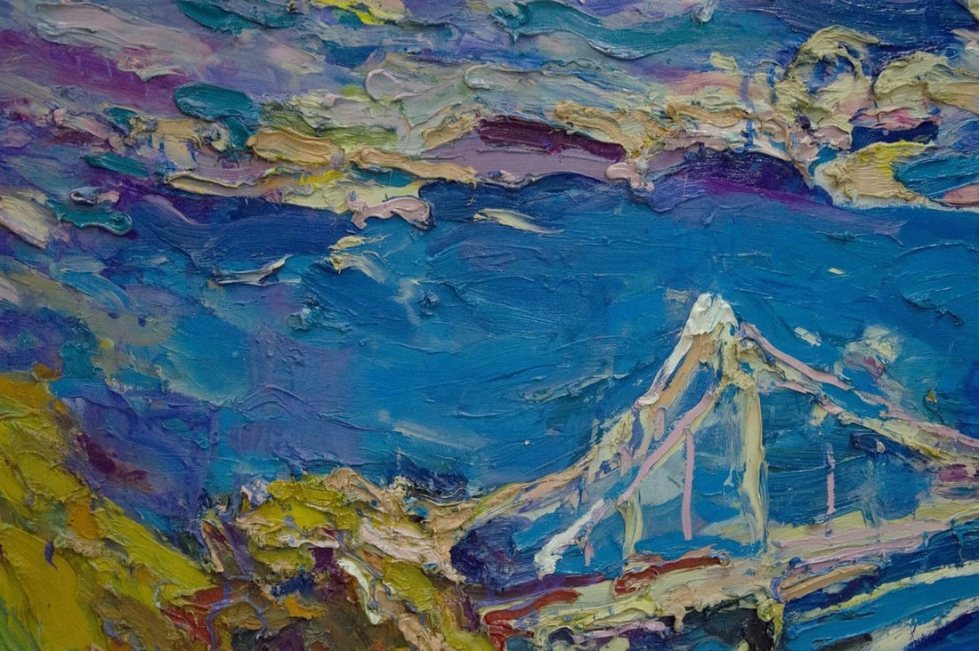 Oil painting Bridge landscape Dupliy Sergey Alexandrovich - 2