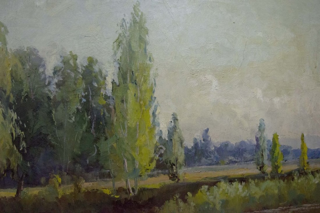 Oil painting Summer landscape Nepiypivo Vasily Ignatievich - 10