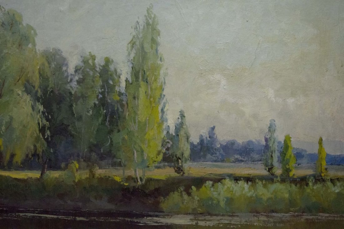 Oil painting Summer landscape Nepiypivo Vasily Ignatievich - 2