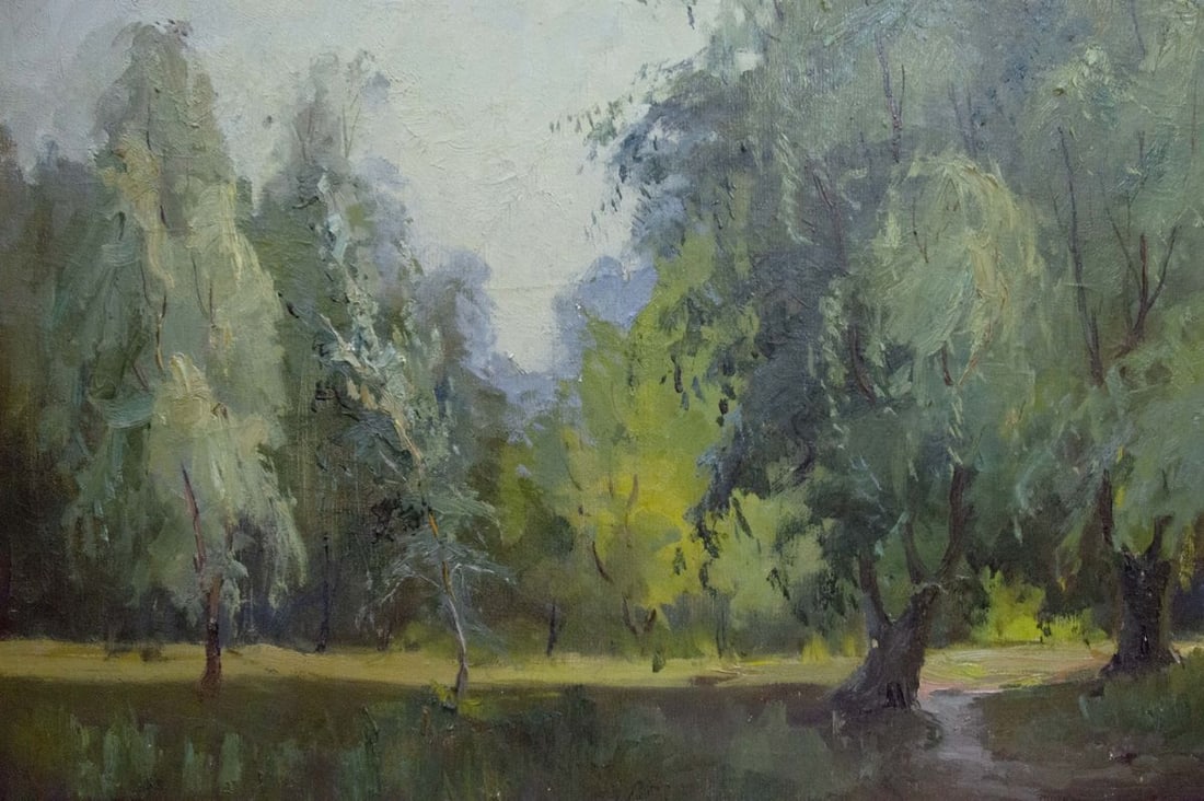 Oil painting Summer landscape Nepiypivo Vasily Ignatievich - 9
