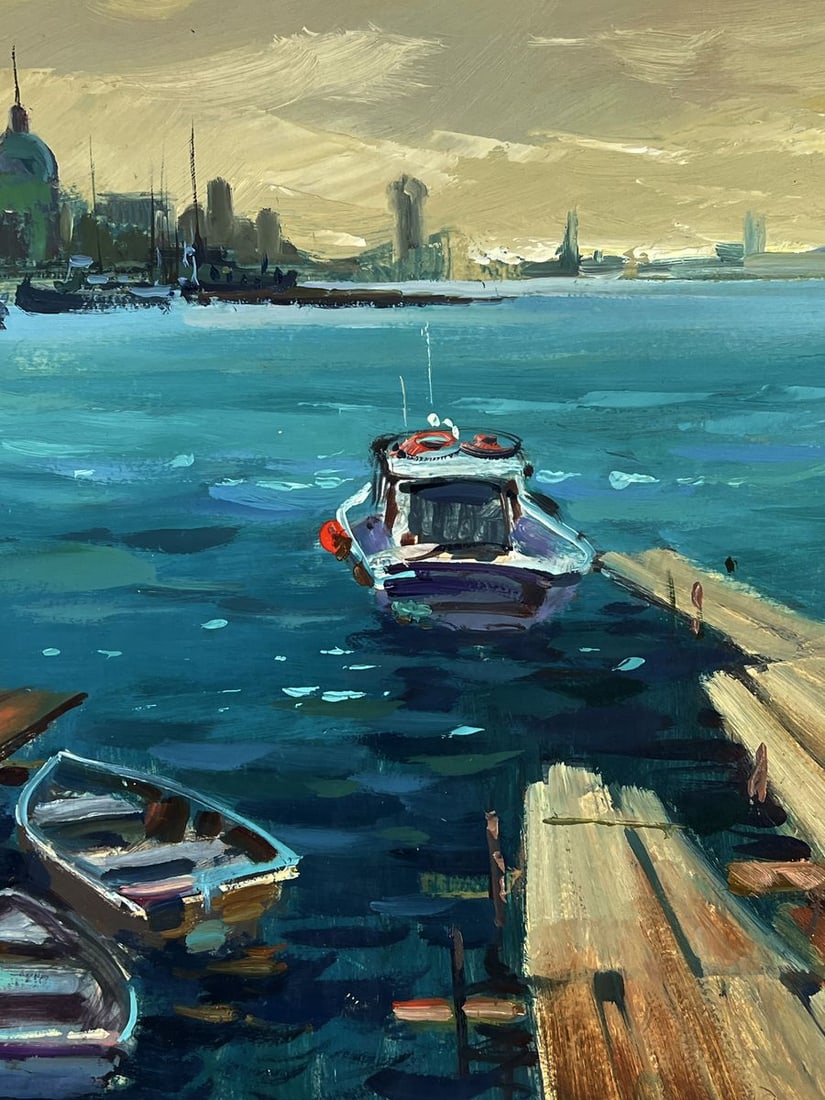 Oil painting View of Venice in the morning Yuriy Suprunchuk - 8