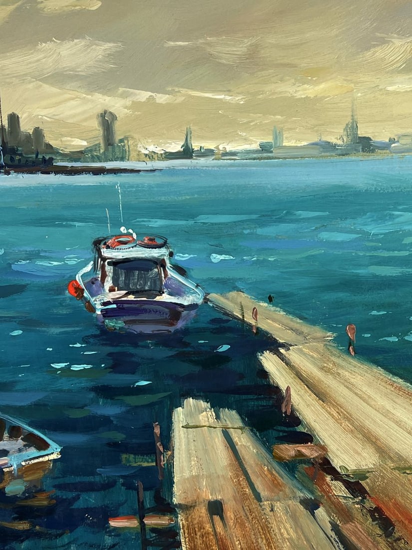 Oil painting View of Venice in the morning Yuriy Suprunchuk - 9