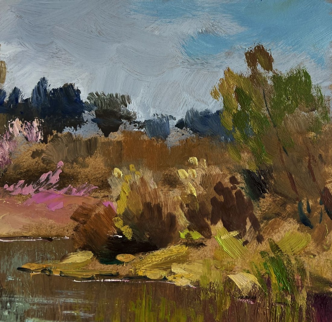 Oil painting Preparing for a boat trip Yuriy Suprunchuk - 4