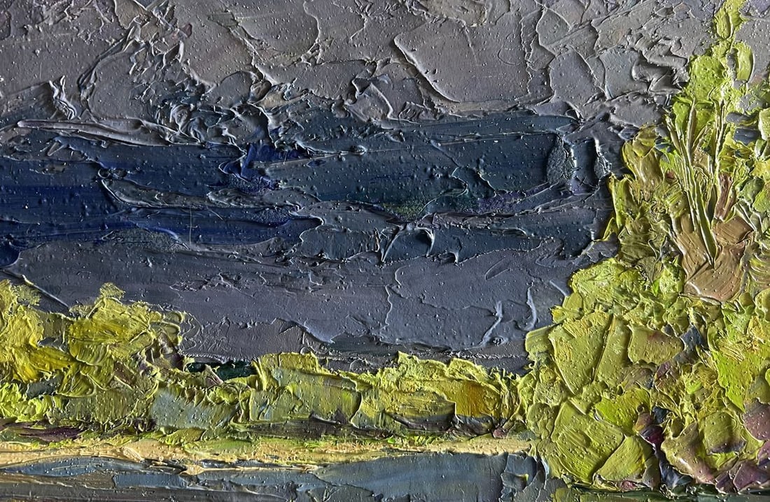 Oil painting Evening after a thunderstorm Boris Serdyuk - 5