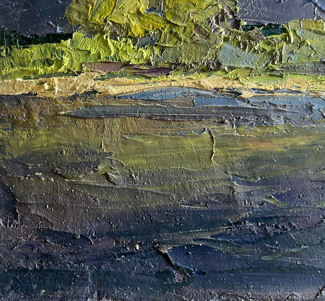 Oil painting Evening after a thunderstorm Boris Serdyuk - 8