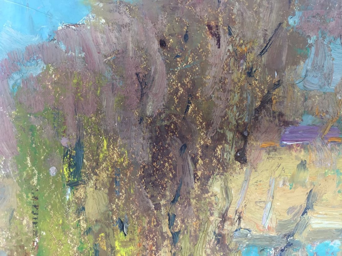 Oil painting River Viktor Grigor'yevich Sevast'yanov - 5