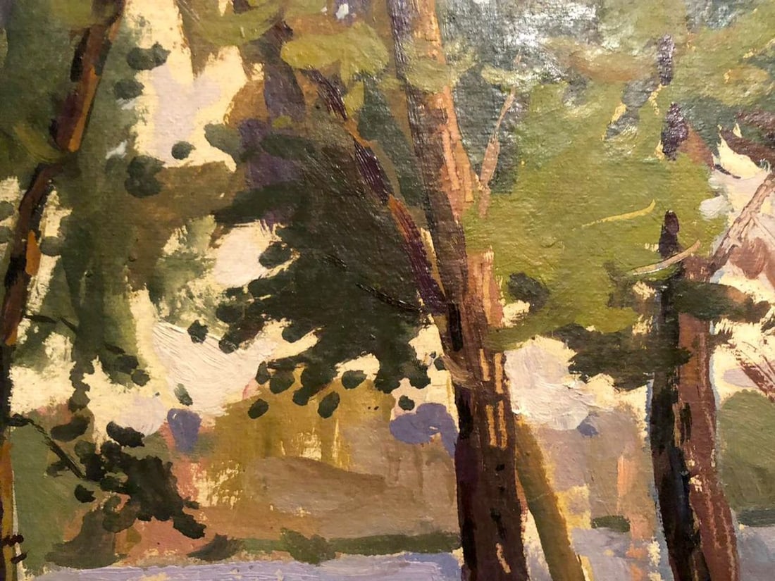 Oil painting On the shore Voloshin Mikhail Polikarpovich - 4
