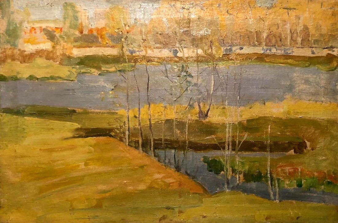 Oil painting Summer landscape Singaevsky Pavel Filippovich: Title: Oil painting Summer landscape Singaevsky Pavel Filippovich Description: NoGS 292 *** ABOUT THIS PAINTING *** * TITLE: "Summer landscape" * ARTISTS: Singaevsky Pavel Filippovich * SIZE: 55x83 cm