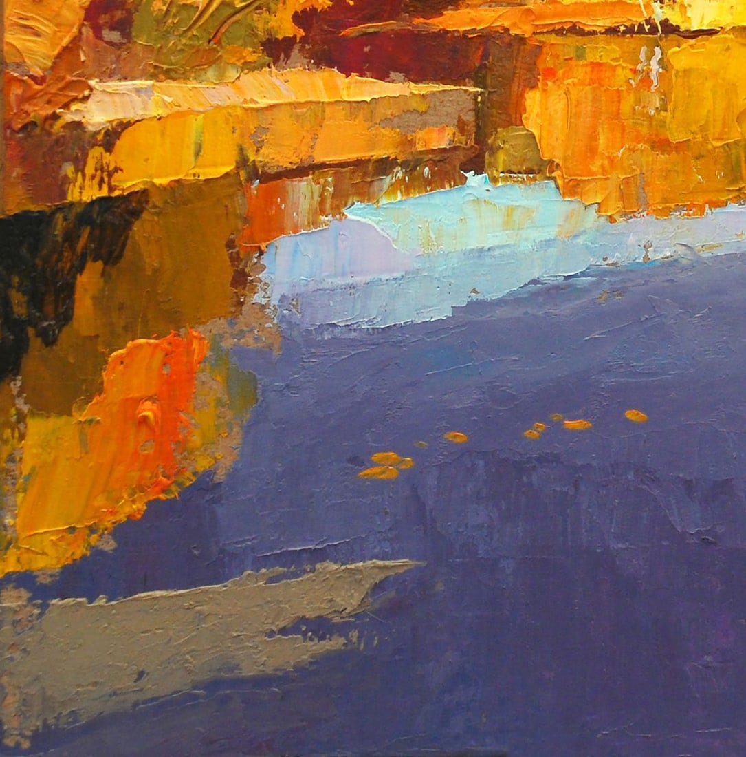 Oil painting Autumn on Psli Egor Ktpatunov - 6