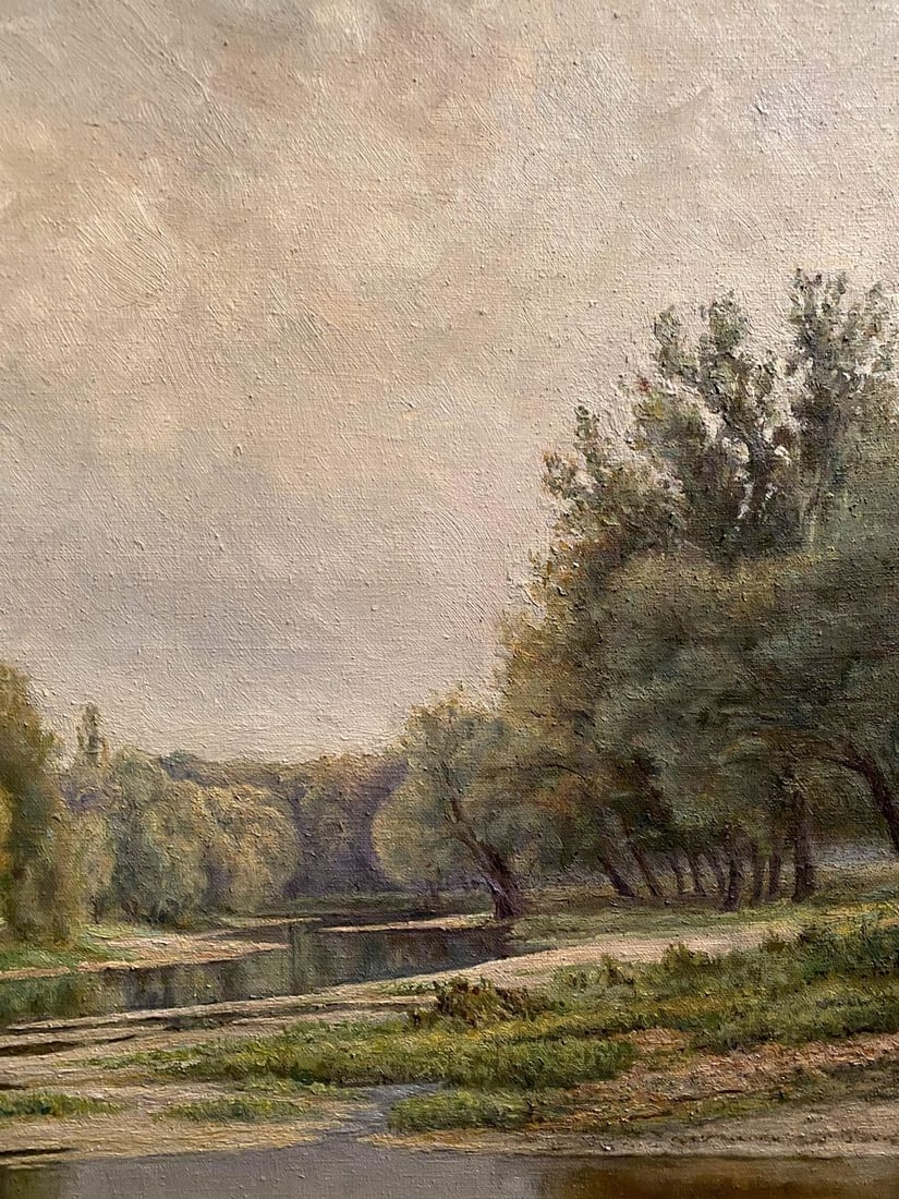 Oil painting The sun shines on a clear day Litvinov Arkady Petrovich - 4