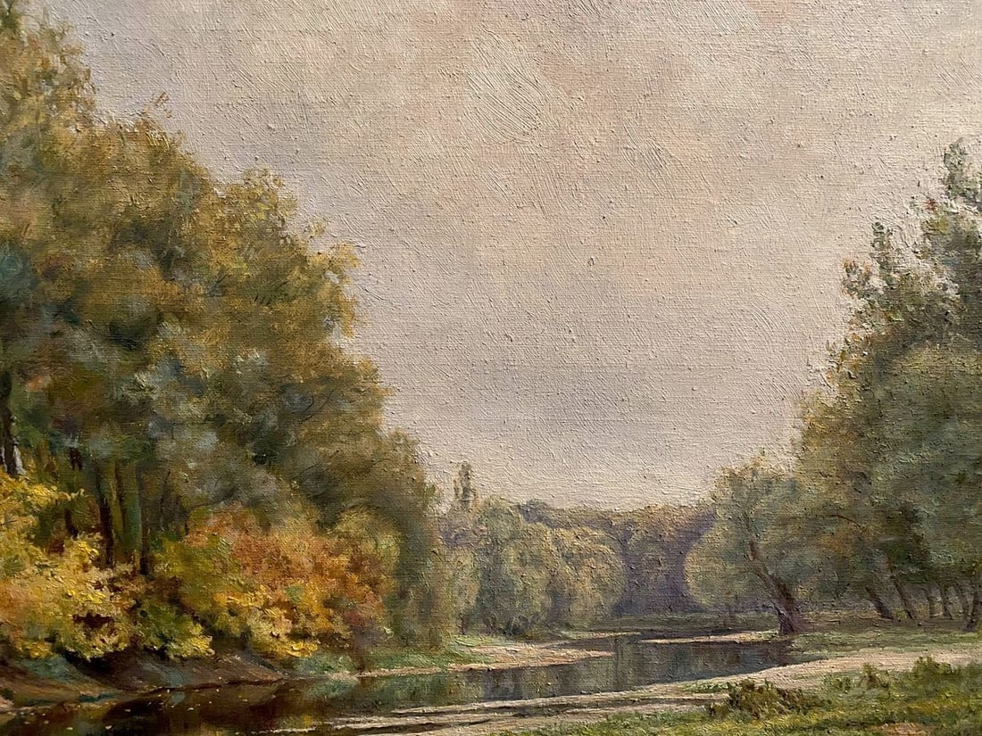 Oil painting The sun shines on a clear day Litvinov Arkady Petrovich - 8