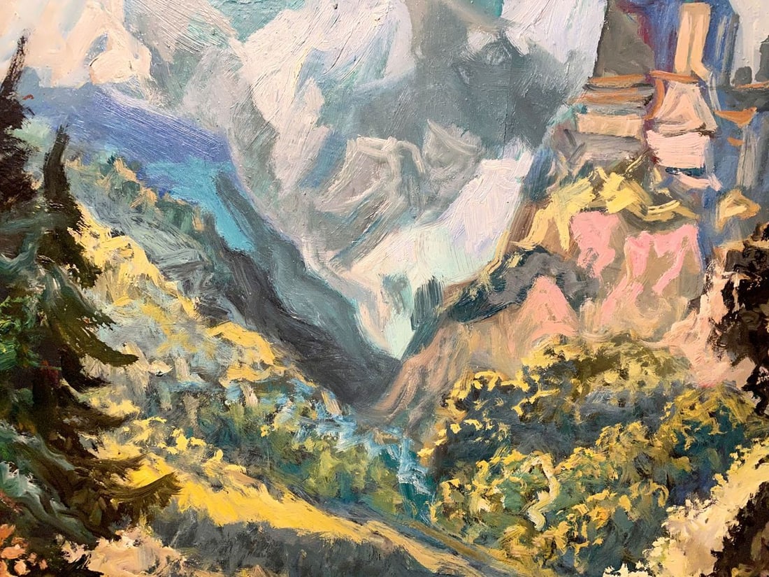 Oil painting Odyssey Alexander Arkadievich Litvinov - 8