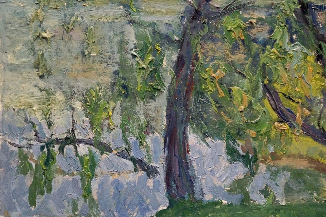Oil painting River landscape Gaiduk Viktor Kirillovich - 2