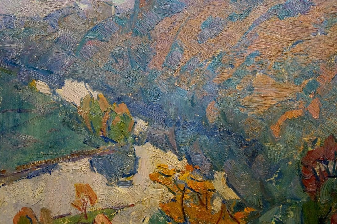 Oil painting Golden autumn Chegodar Vasily Dmitrievich - 3