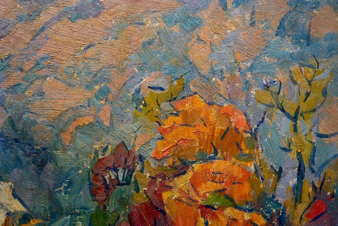 Oil painting Golden autumn Chegodar Vasily Dmitrievich - 4