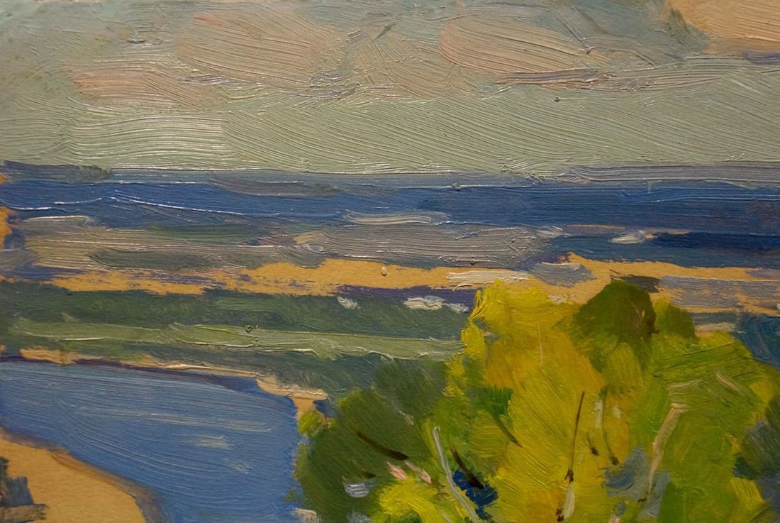 Oil painting Summer landscape Buryachok Nikolay Ivanovich - 3