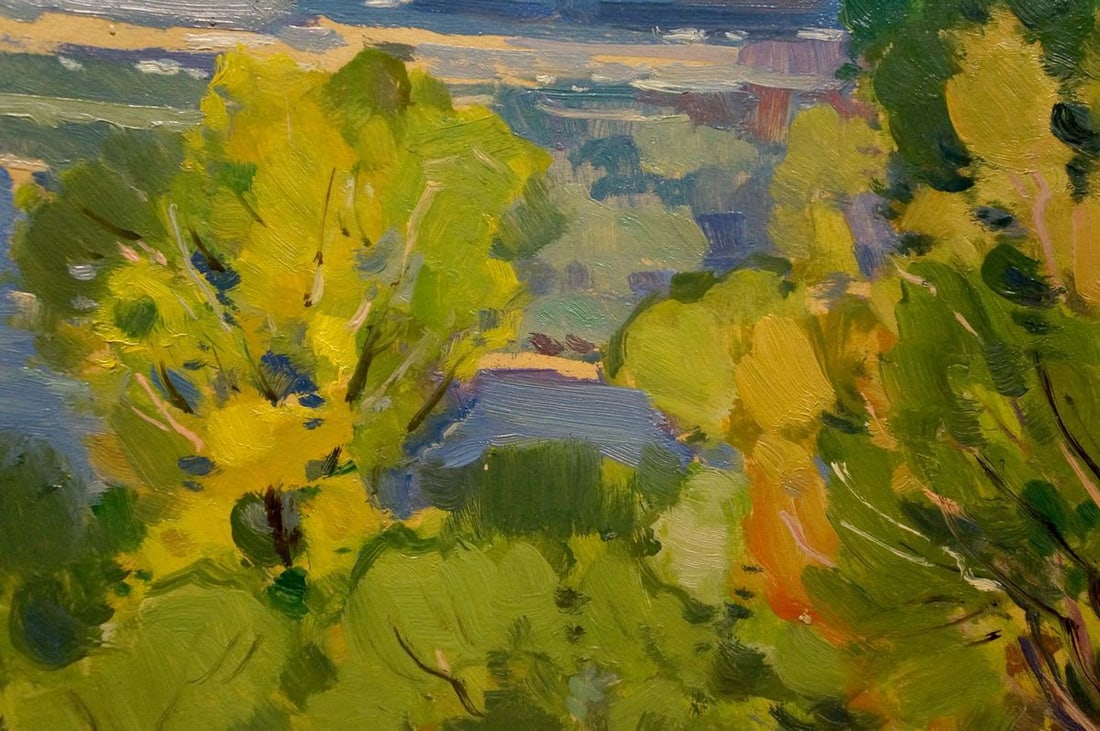 Oil painting Summer landscape Buryachok Nikolay Ivanovich - 6