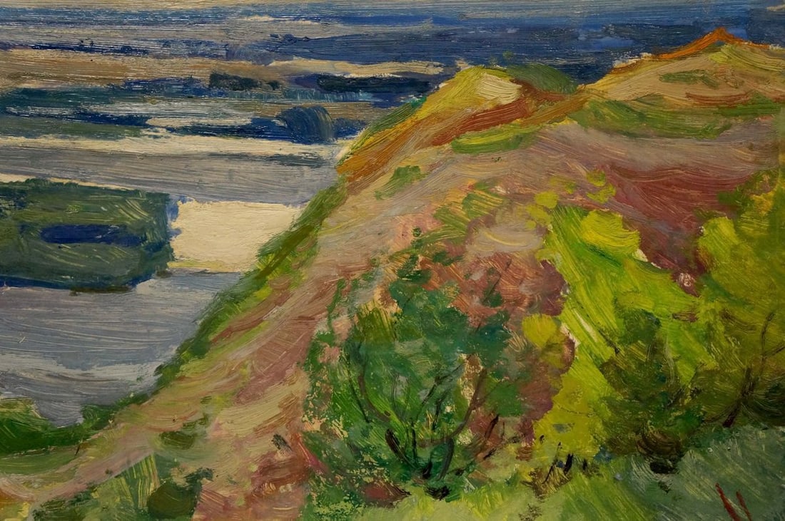 Oil painting Mountain landscape Buryachok Nikolay Ivanovich - 6