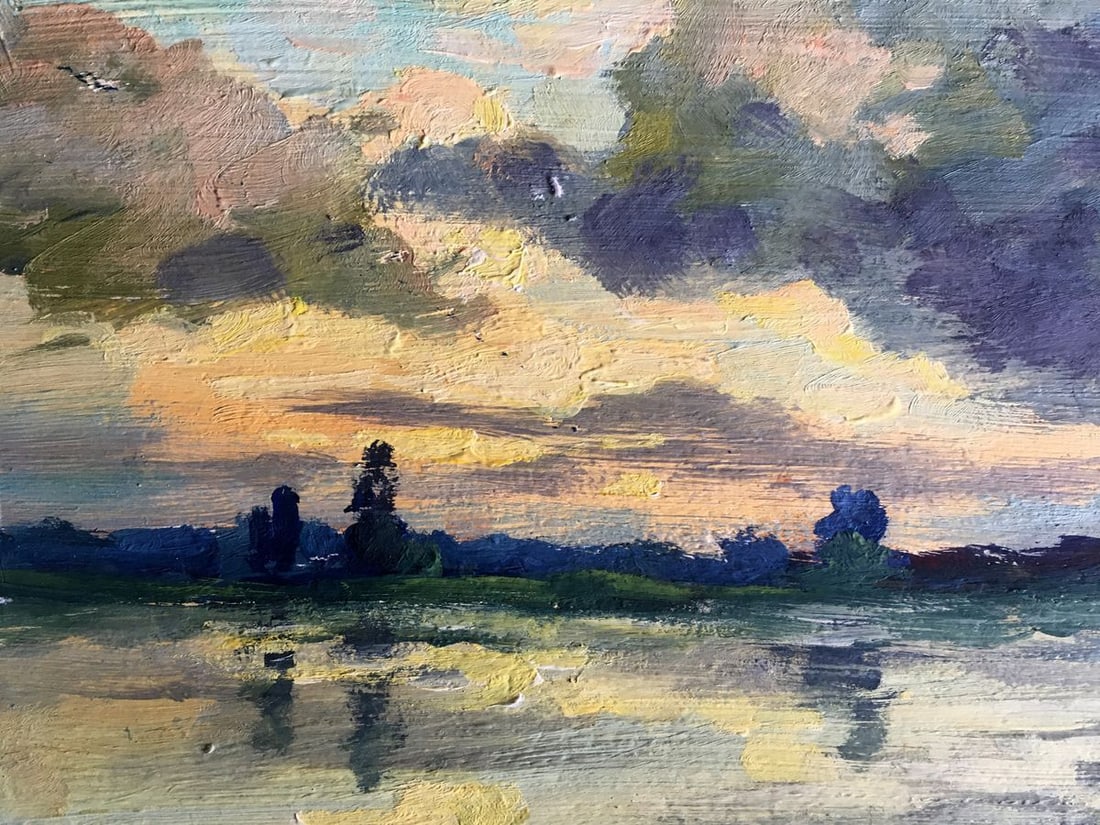 Oil painting Before the rain Svetlana Gramm - 6