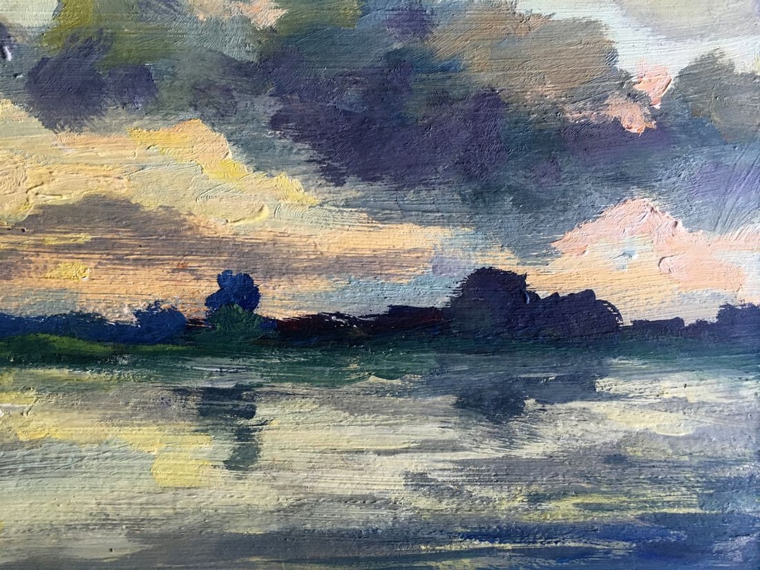 Oil painting Before the rain Svetlana Gramm - 9