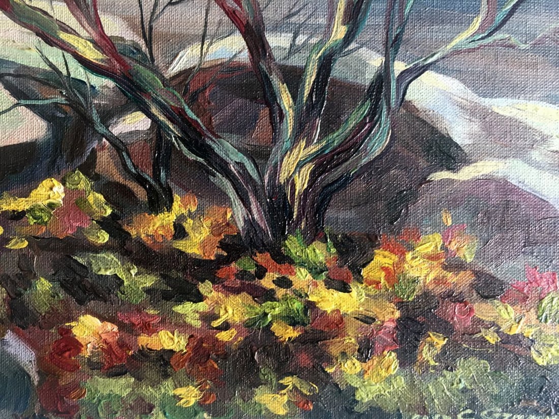 Oil painting Sacred stones Svetlana Gramm - 10