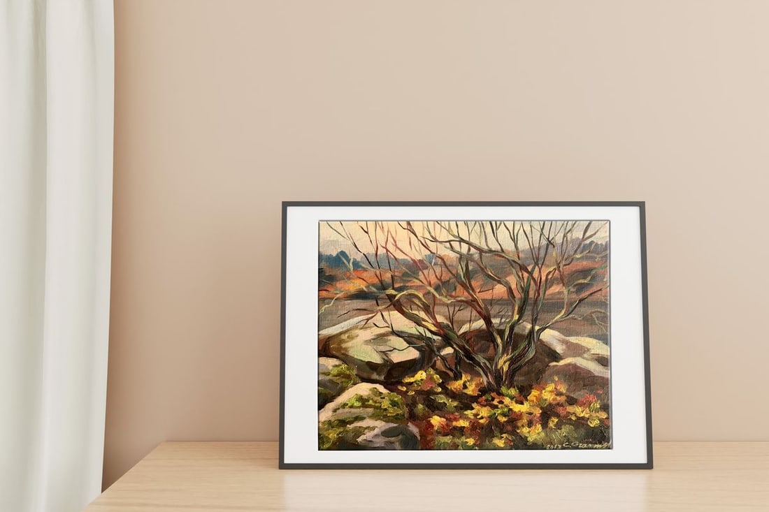 Oil painting Sacred stones Svetlana Gramm - 3