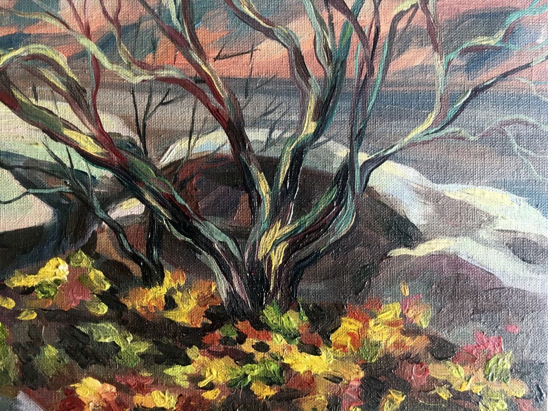 Oil painting Sacred stones Svetlana Gramm - 5