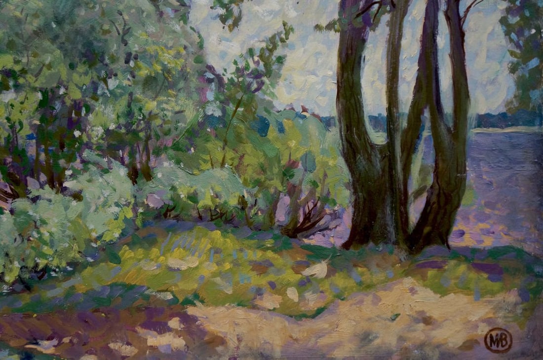 Oil painting Natural landscape Vasetsky Grigory Stepanovich - 5