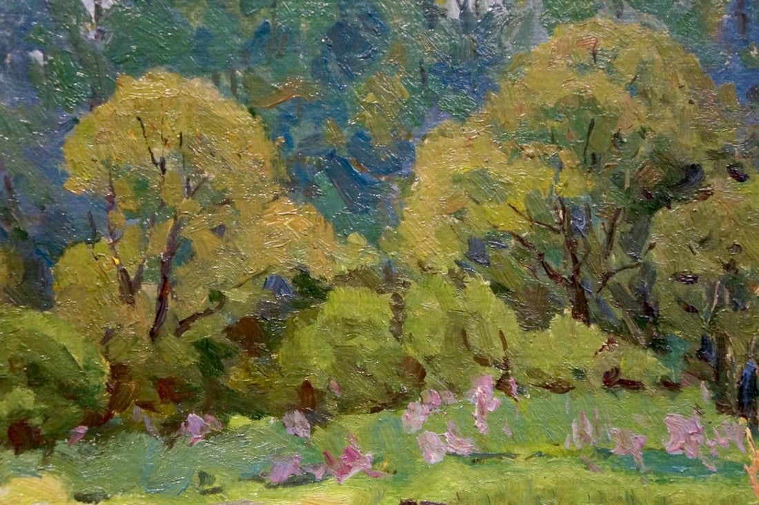Oil painting Natural landscape Kalatsyuk Yakov Alekseevich - 6