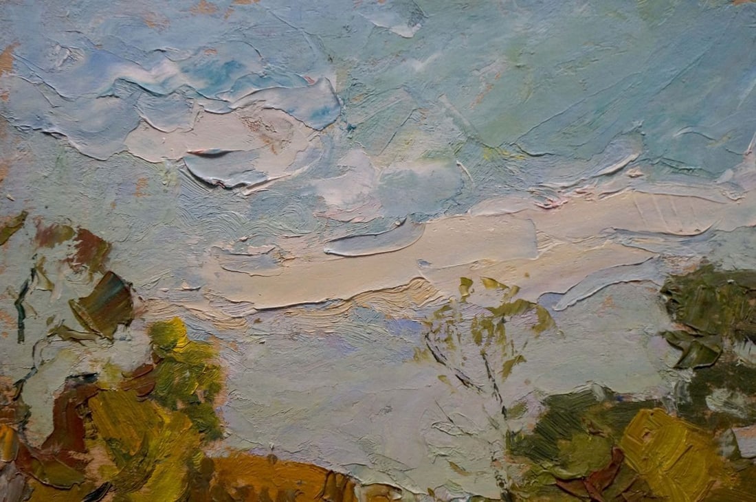 Oil painting The end of the summer Sevastyanov Viktor Grigorievich - 3