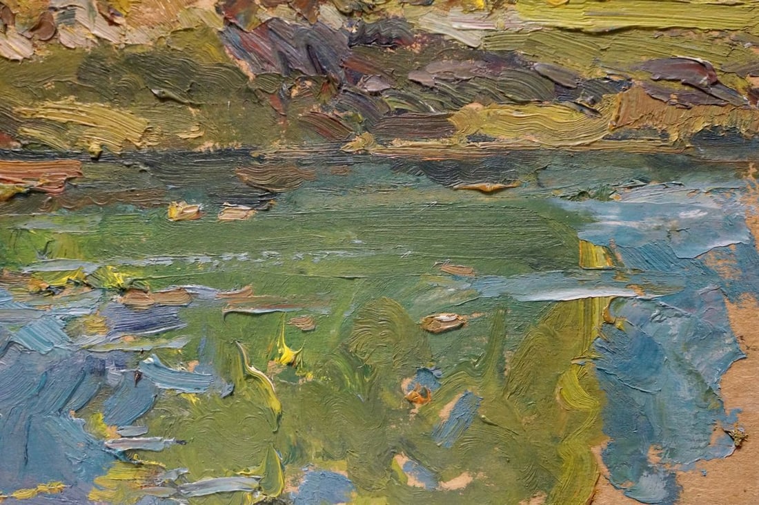 Oil painting The end of the summer Sevastyanov Viktor Grigorievich - 5